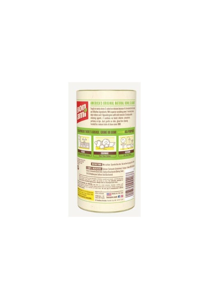 BON AMI Powder Cleanser for Kitchens & Bathrooms - All Types of Surfaces, Cleans Grime & Dirt, Polishes Surfaces, Absorbs Odors (3 Pack) - Image 3